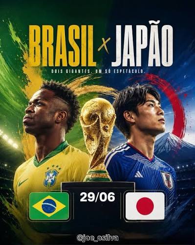 De virada, Brasil bate o Japão por 2 a 1 e avança às oitavas da Copa do Mundo
